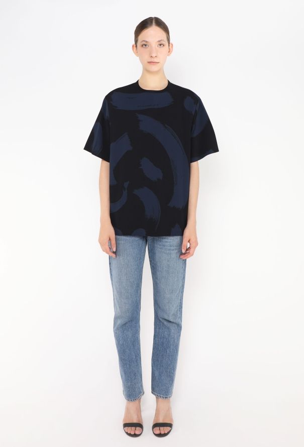 Céline S/S 2014 Brushstroke Tunic Top - 3