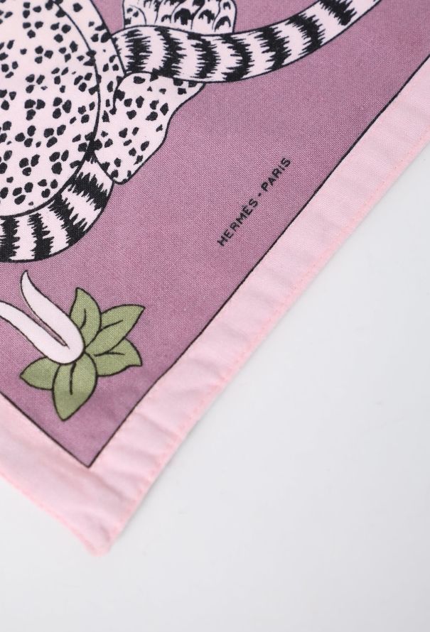 Hermès Vintage 'Les Léopards' Placemat Set - 7