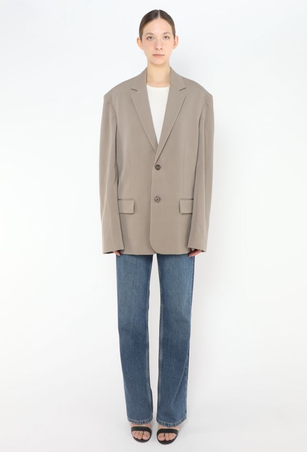 The Row F/W 2024 Oversized Eligio Blazer - 4
