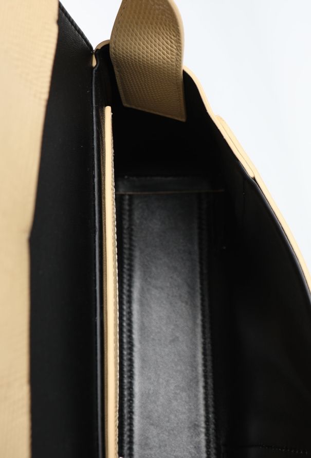 Jil Sander S/S 2025 Lizard-Embossed Crossbody Bag - 11