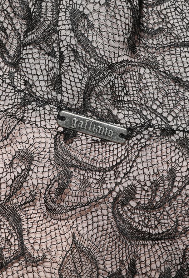 John Galliano S/S 2010 Lace Open-Back Dress - 7