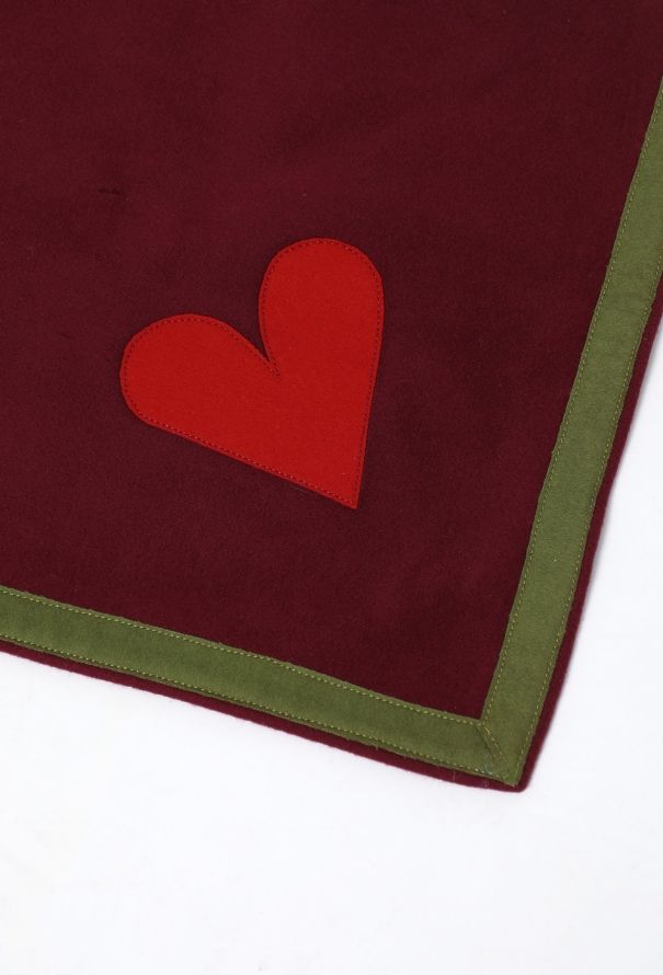 Hermès '70s Felted Playing Cards Mat - 4