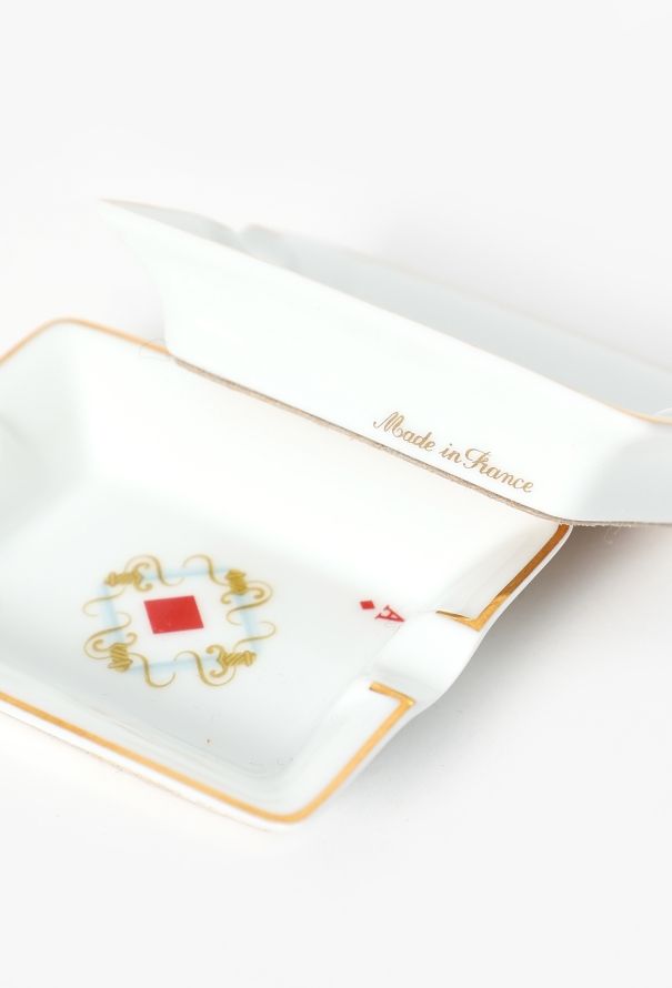 Hermès Bridge Porcelain Ashtray Set - 4