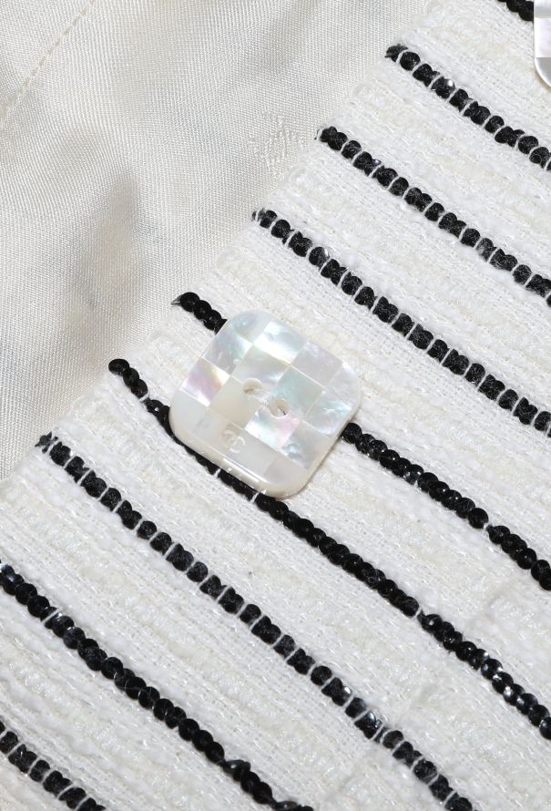 Chanel Camélia Marinière Tweed Jacket - 8