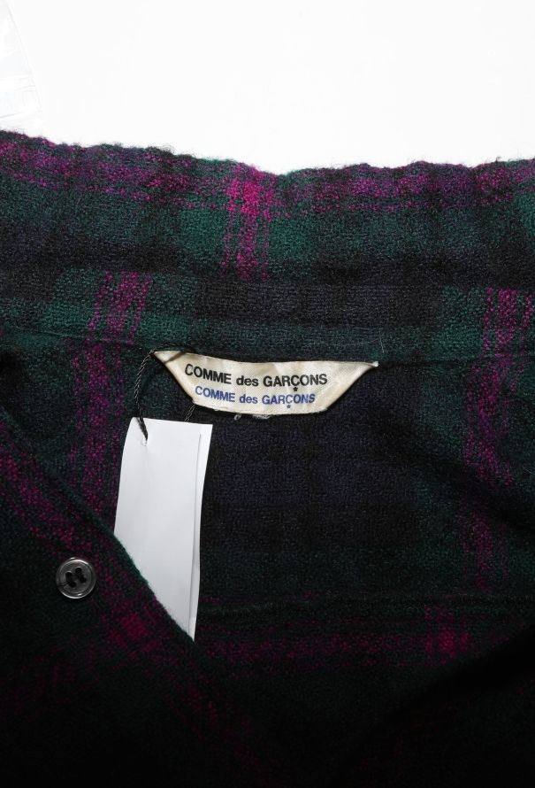 Comme des Garçons '90s Plaid Flannel Shirt - 6