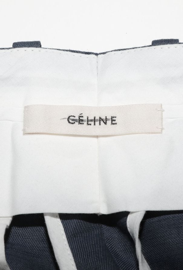 Céline Resort 2018 Belted Linen Trousers - 6