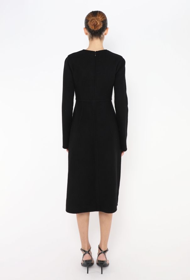 Céline 2012 Felted Cashmere Dress - 4