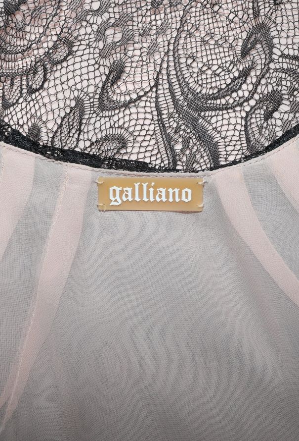 John Galliano S/S 2010 Lace Open-Back Dress - 6