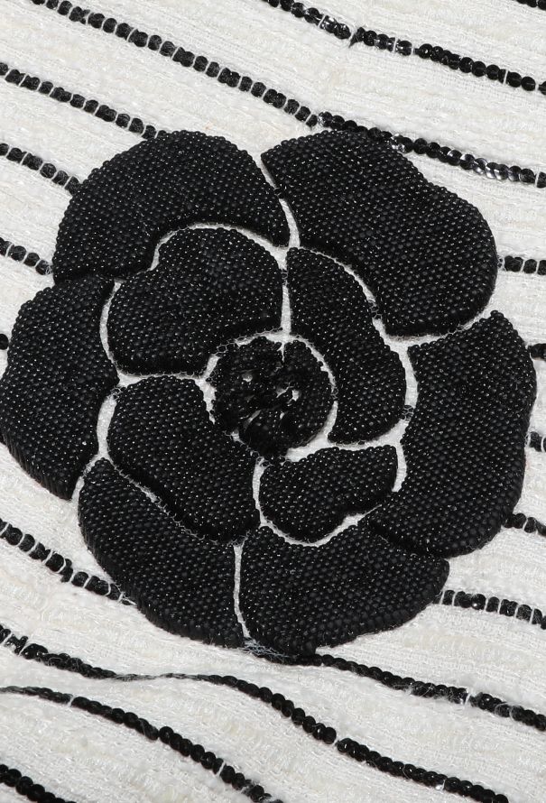 Chanel Camélia Marinière Tweed Jacket - 7