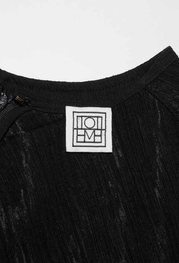 Toteme 2023 Ruched-Waist Dress - 4