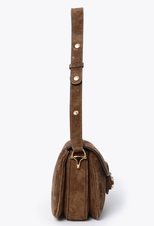 Gucci F/W 2025 Horsebit 1955 Aura Medium Shoulder Bag - 4