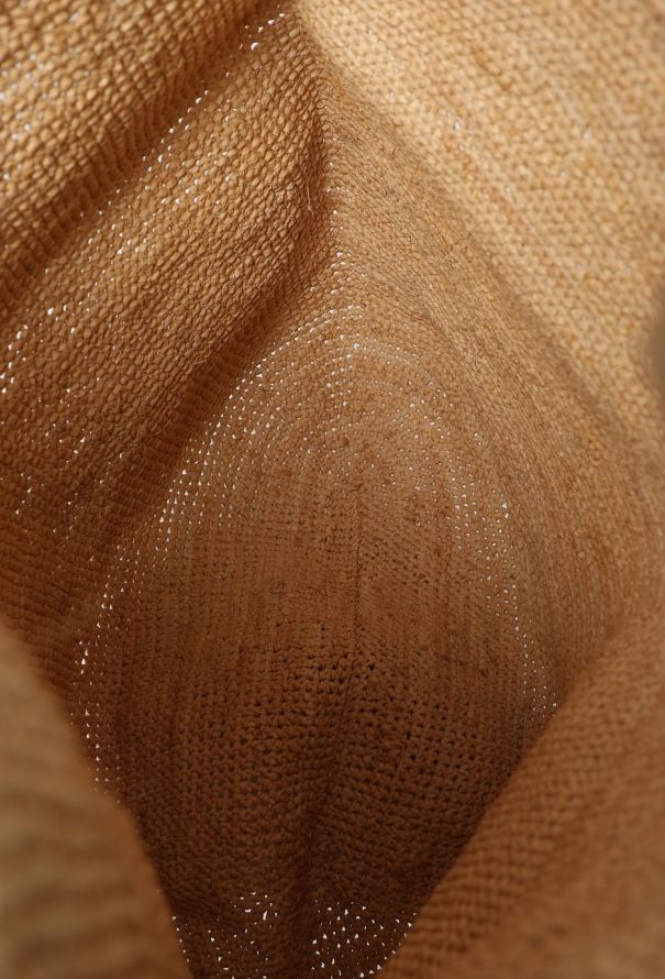 Loewe Paula's Ibiza Slit Raffia Tote Bag - 13