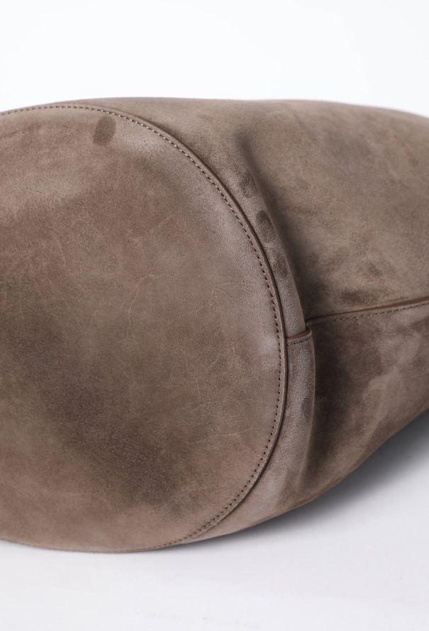 Khaite Lotus Medium Suede Tote Bag - 7