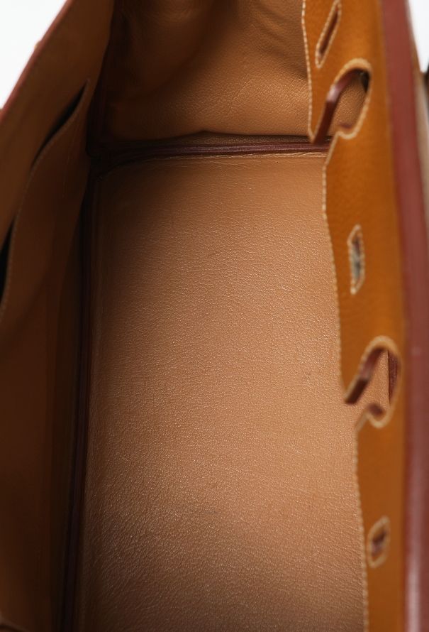 Hermès Beautifully Patinaed '90s Gold Birkin 35 - 13
