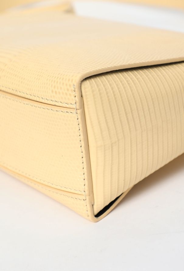 Jil Sander S/S 2025 Lizard-Embossed Crossbody Bag - 9