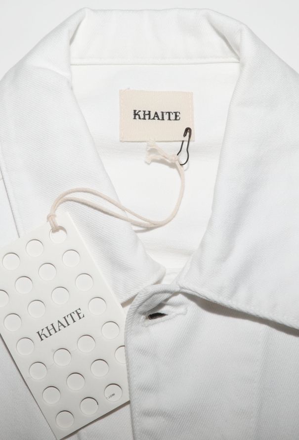 Khaite S/S 2023 Grizzo Denim Jacket - 7