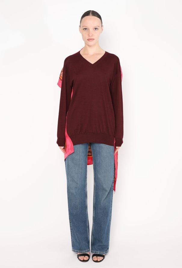 Céline Resort 2018 Silk Foulard Sweater - 5