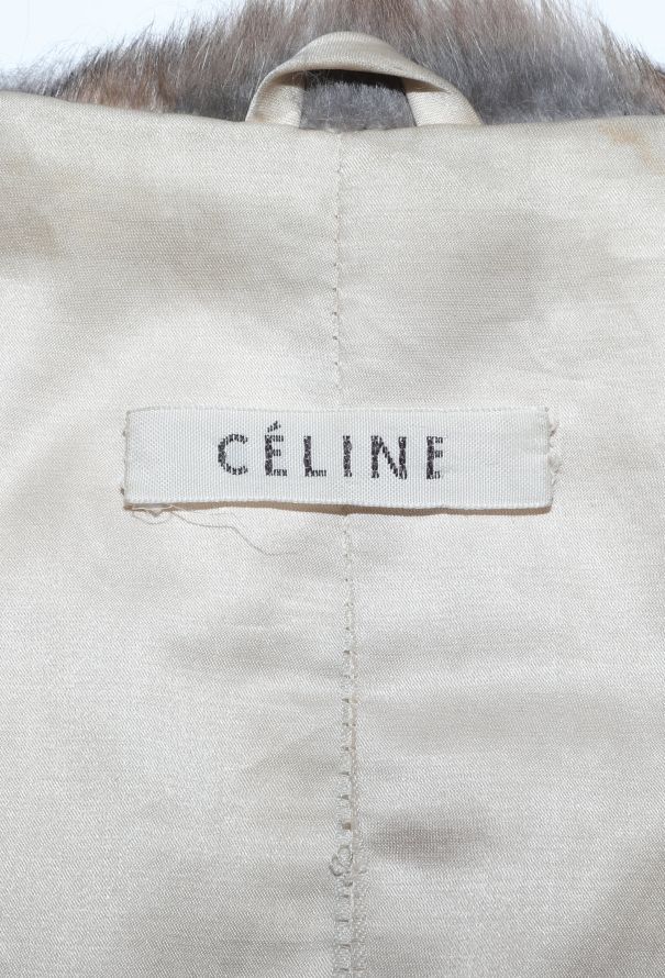 Céline Resort 2010 Rabbit Fur Coat - 8